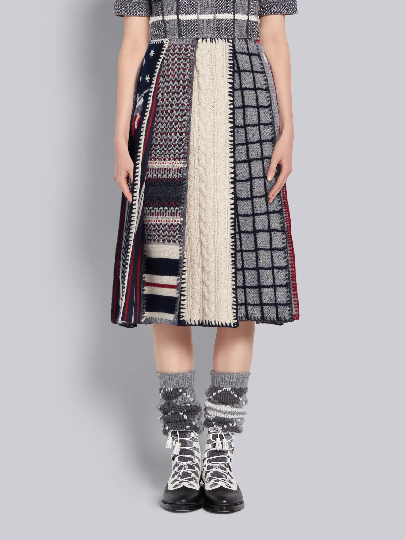 Tweed holiday clearance skirt