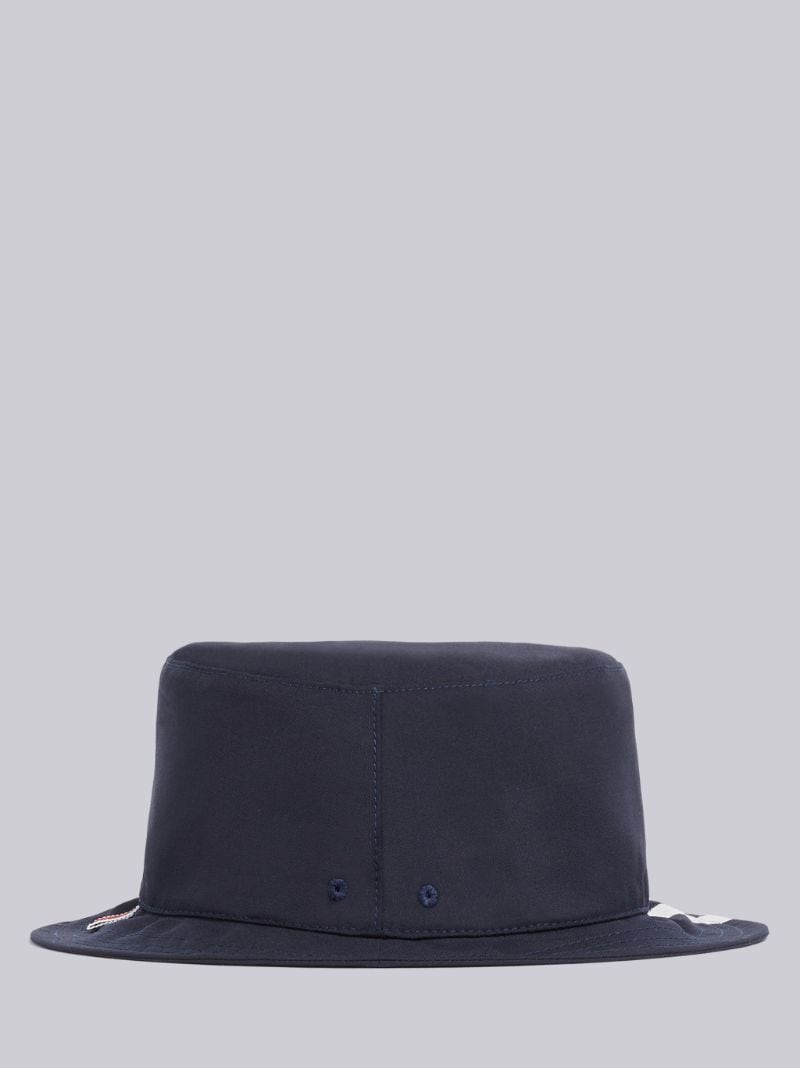 Navy Classic 4-Bar Bucket Hat 