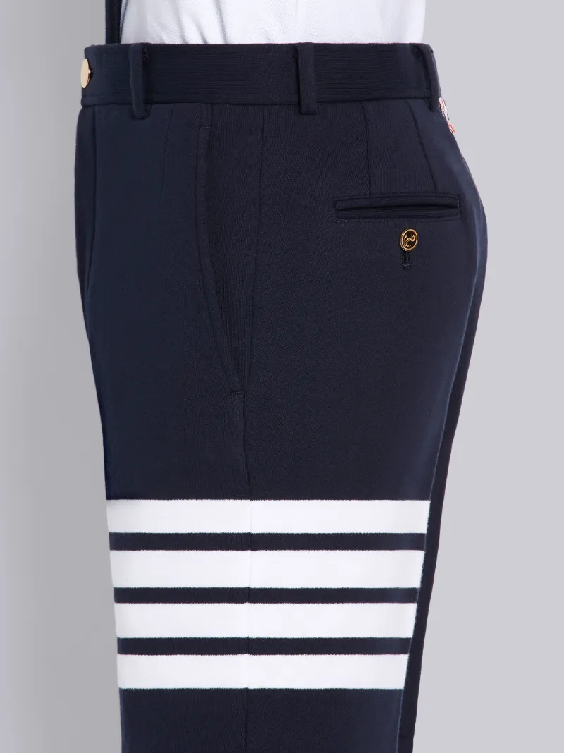 Navy Classic Loop Back Chino Short