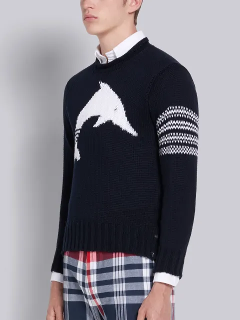 thom browne dolphin cardigan