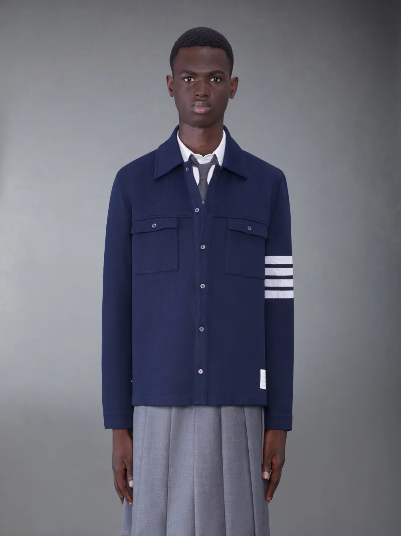 Thom browne denim clearance jacket