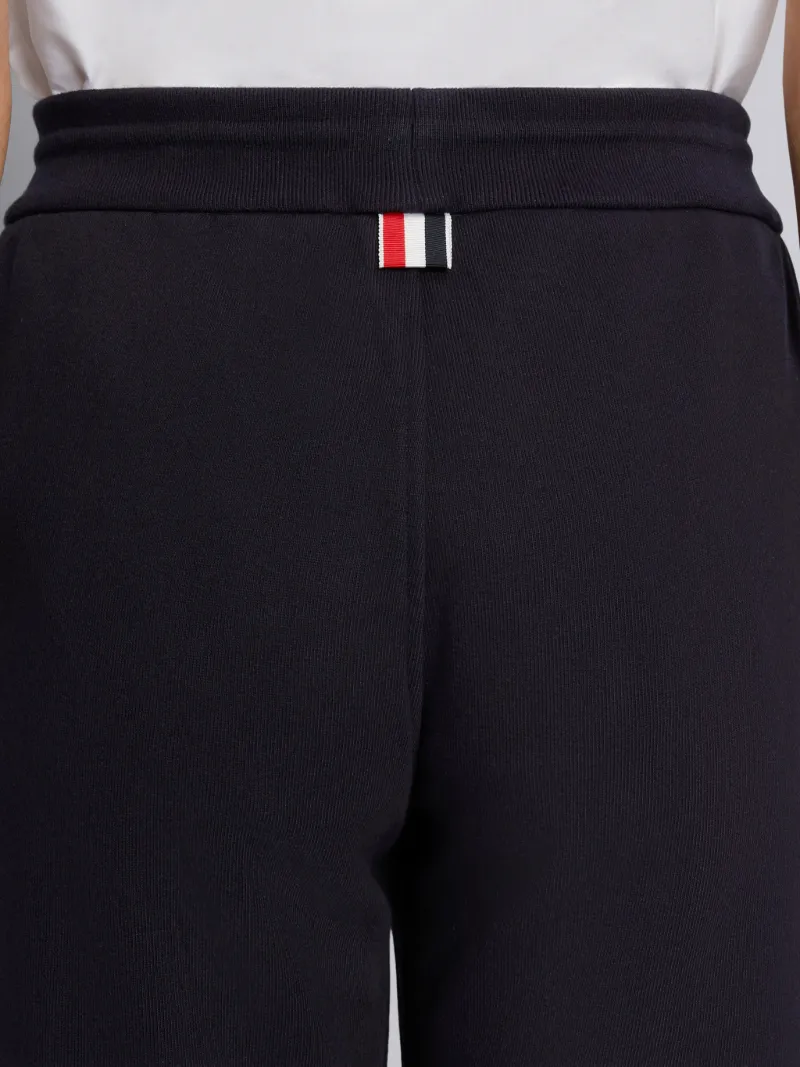 Navy Loopback Stripe Sweatpants