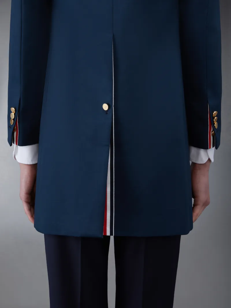 Navy Mackintosh Bal Collar Classic Overcoat Navy Mackintosh Bal Collar Classic Overcoat