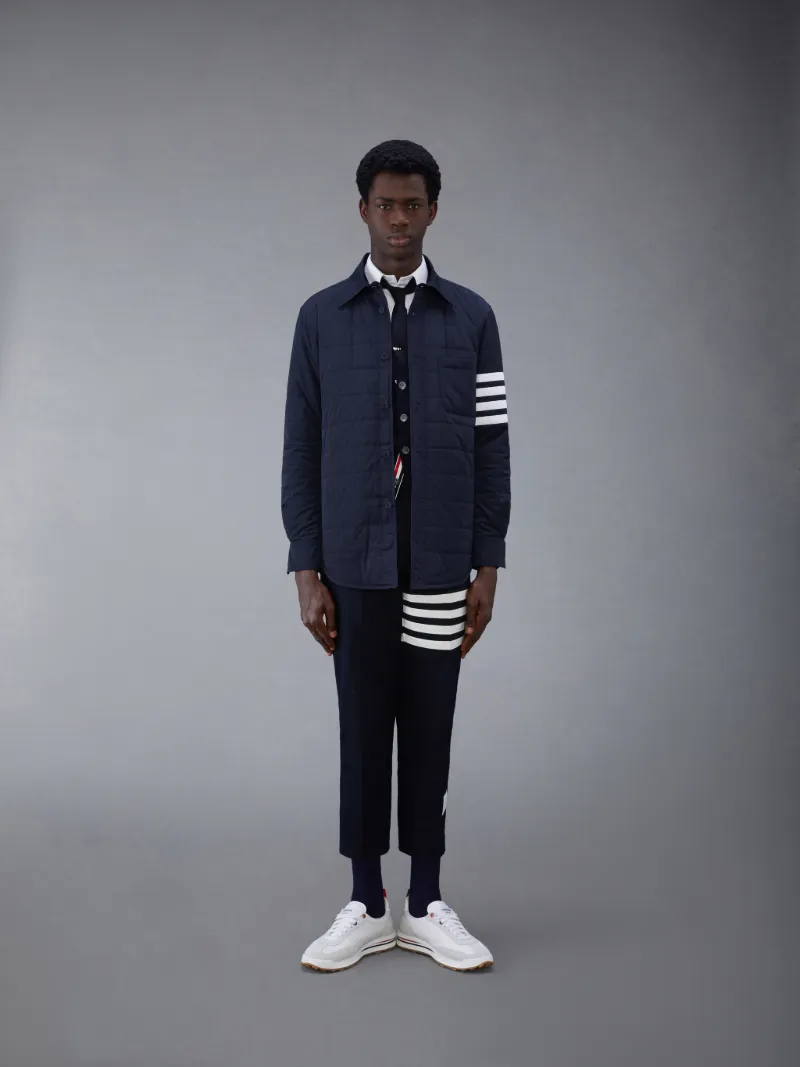 down filled shirt jacket