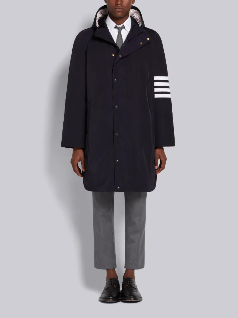 navy down filled parka