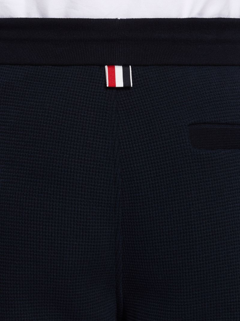 thom browne black sweatpants