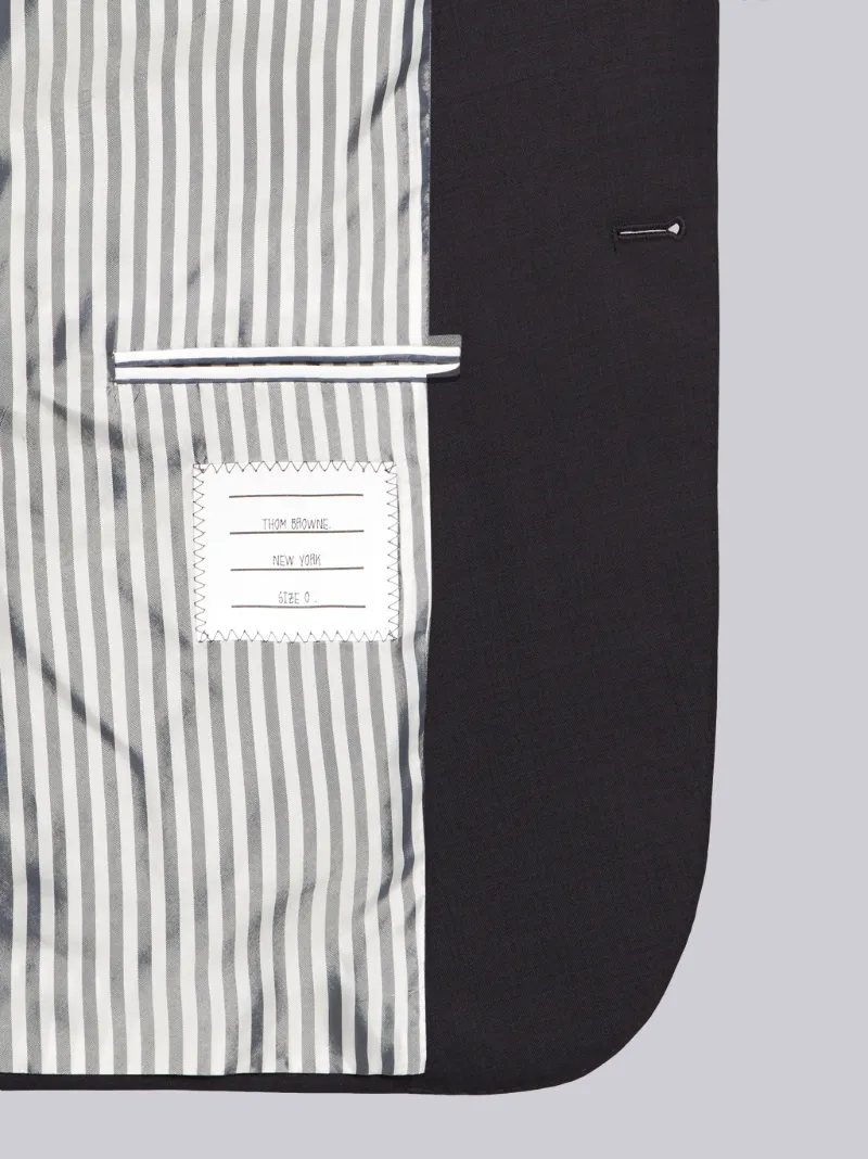 Navy Wool 4-Bar Classic Sport Coat