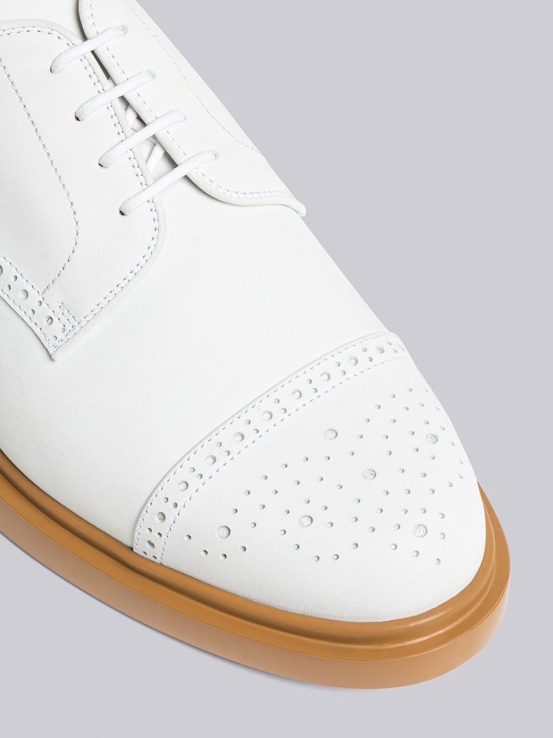 Nubuck Cap Toe Derby
