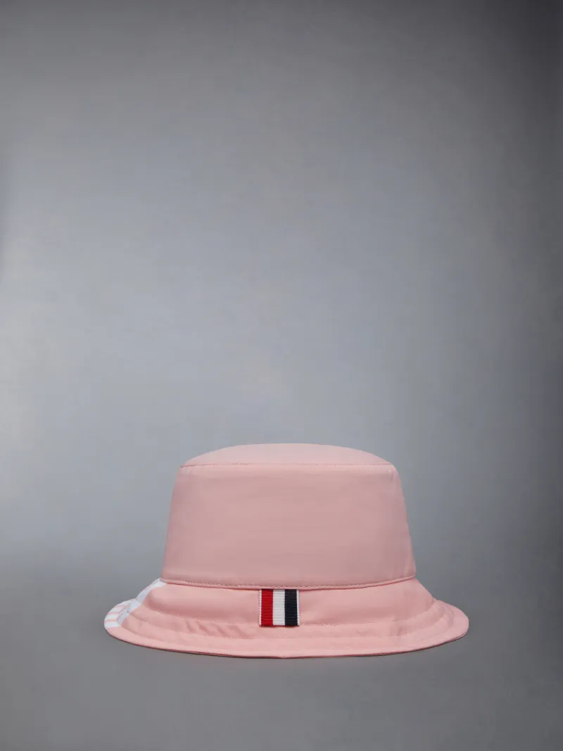 Nylon Swim Tech 4-Bar Bucket Hat | Thom Browne