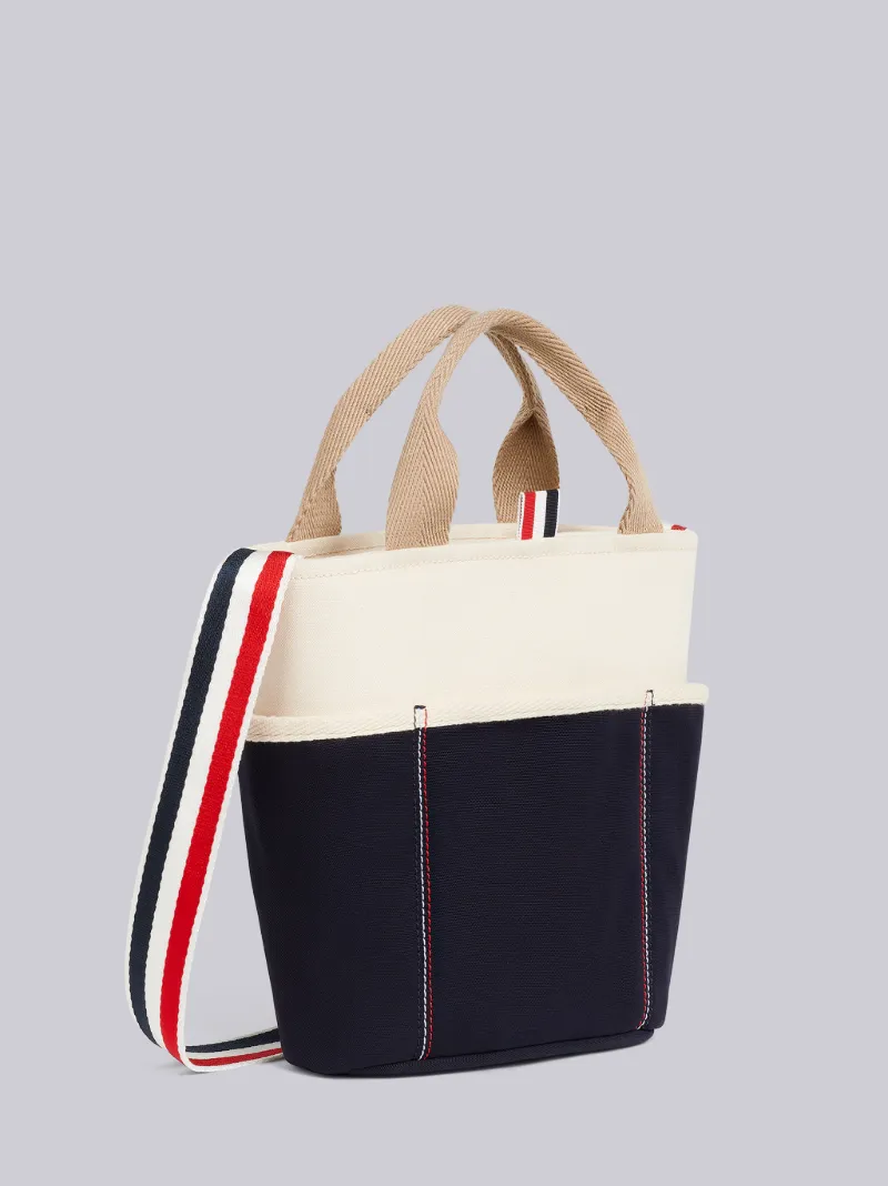 canvas bucket tote