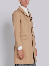 Overcoat In Khaki Mackintosh