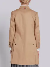Overcoat In Khaki Mackintosh