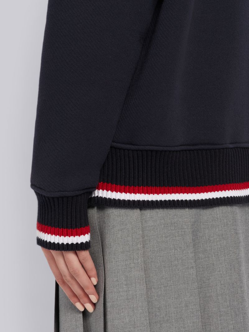 Thom browne oversized online sweatshirt