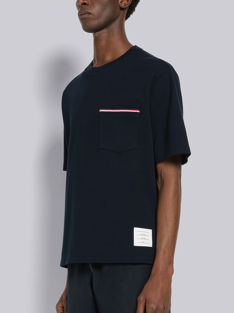 Oversized Short Sleeve Pocket Tee