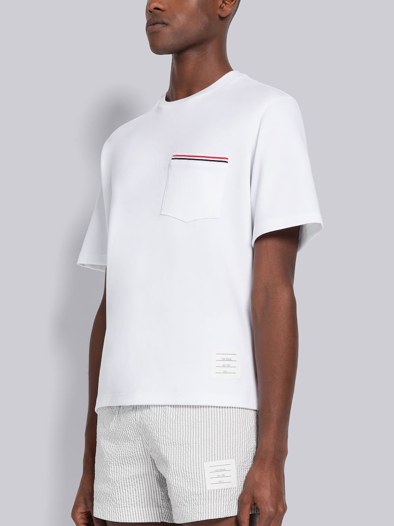 Oversized Short Sleeve Pocket Tee