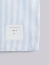 Pajama Pant In Blue & White University Stripe Oxford