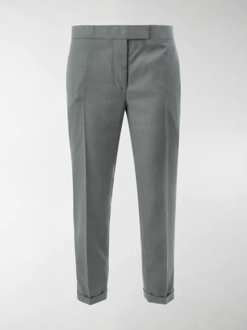 Thom Browne - Pantaloni crop