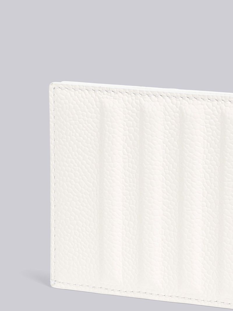 Pebble Grain Leather 4-Bar Card Holder