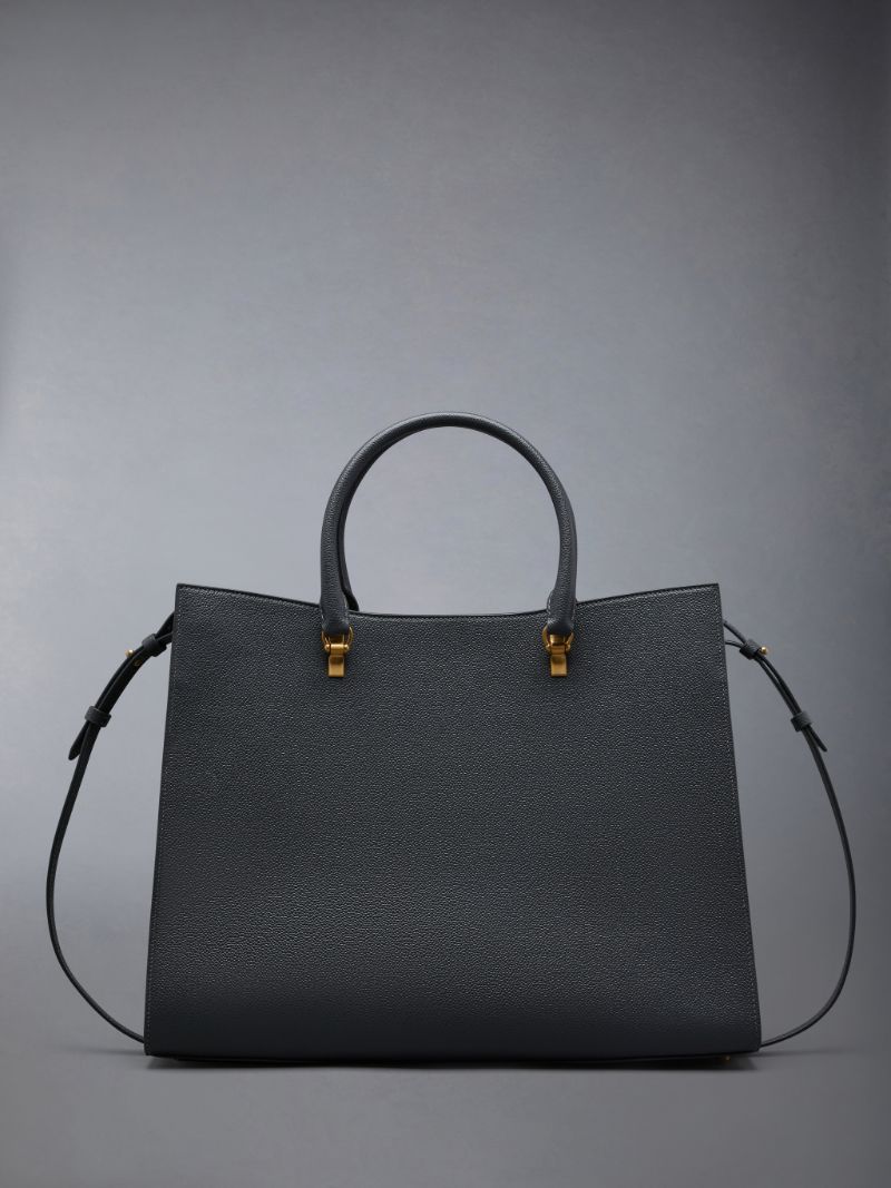 pebble leather tote