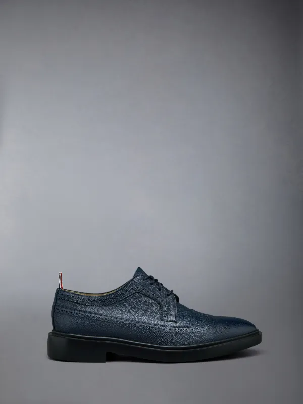 Pebble Grain Leather Longwing Brogue