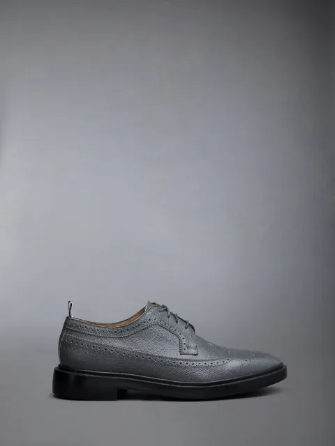 Pebble Grain Leather Longwing Brogue