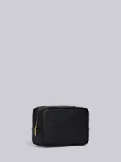 Pebble Grain Leather Wash Bag