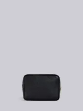 Pebble Grain Leather Wash Bag