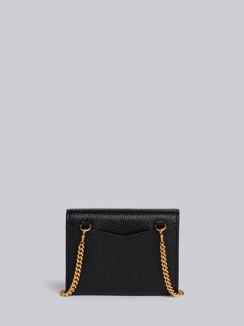 Pebbled Short Envelope Wallet