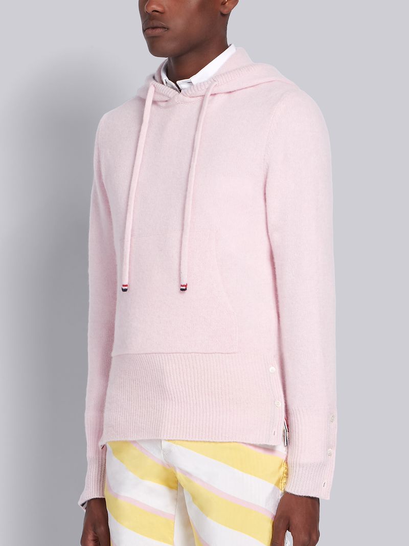 pink thom browne sweatsuit