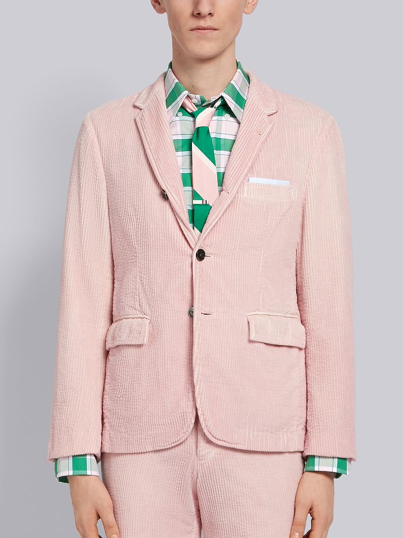 Pink Corduroy Classic Sport Coat Thom Browne Official