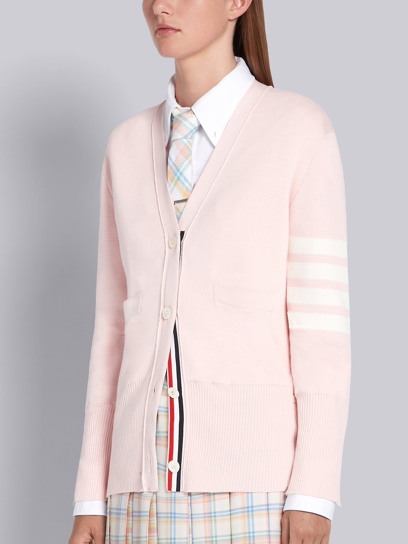 pink thom browne sweatsuit