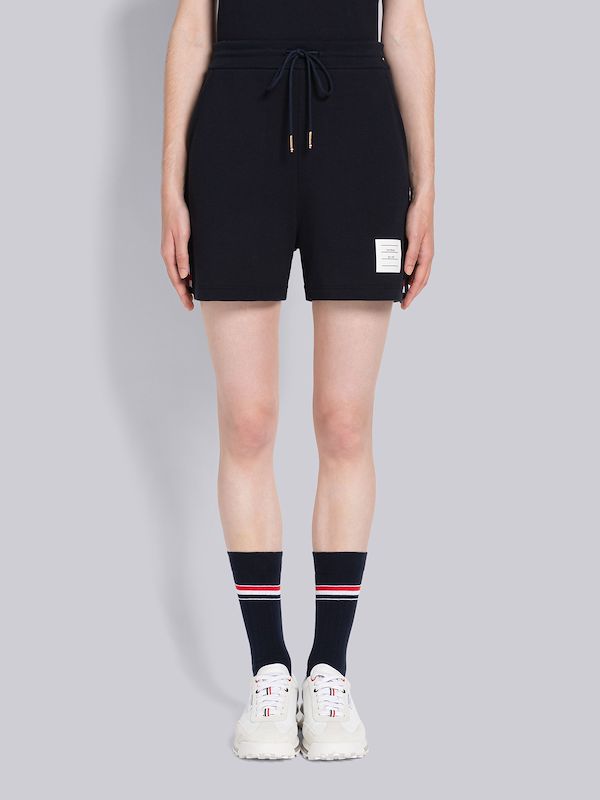Pique Rib Gusset Stripe Short