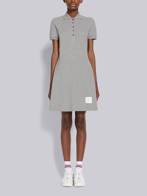Pique Rib Gusset Tennis Dress