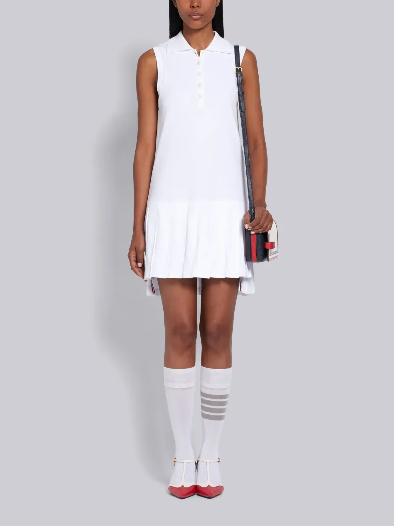 white polo dress