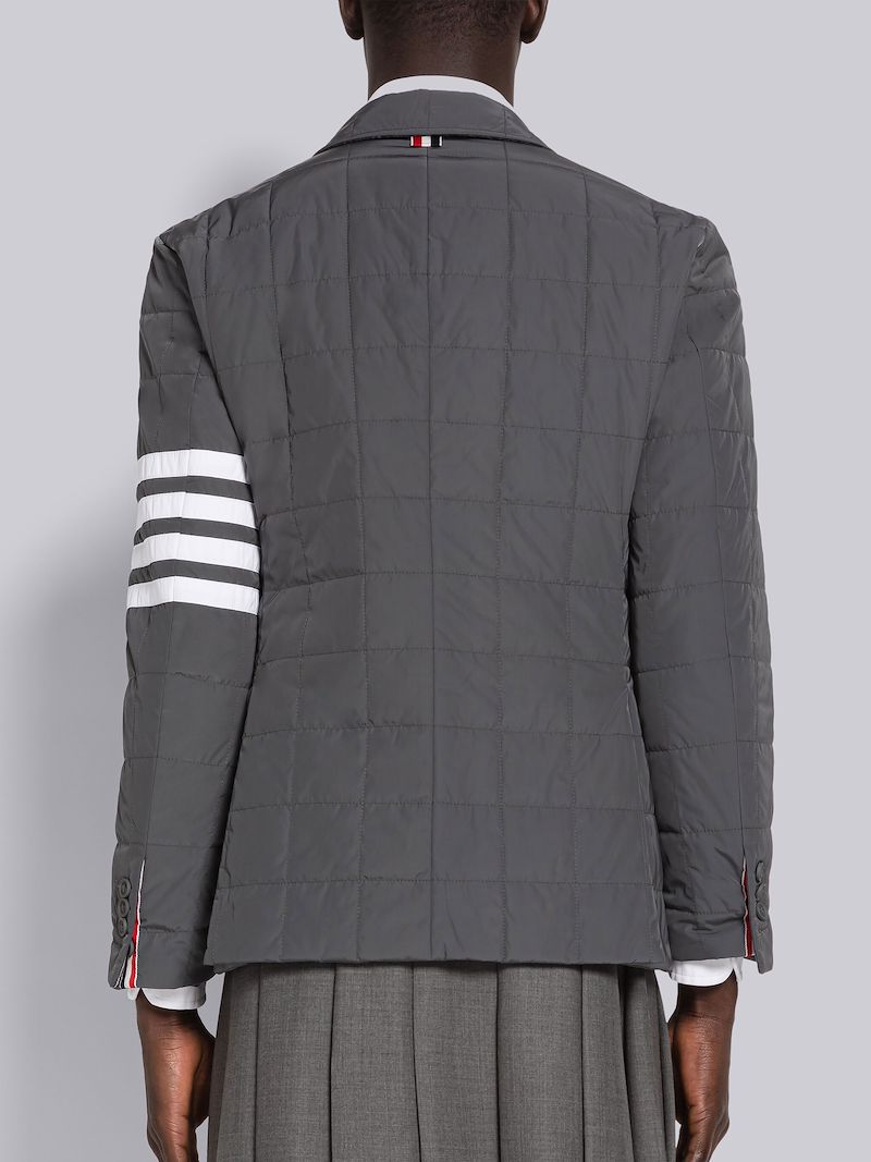 Poly Twill 4-Bar Down Sport Coat