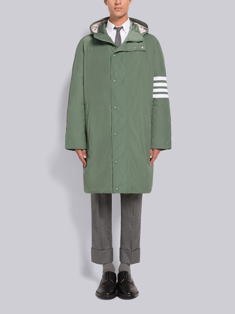 Poly Twill 4-Bar Football Sideline Parka