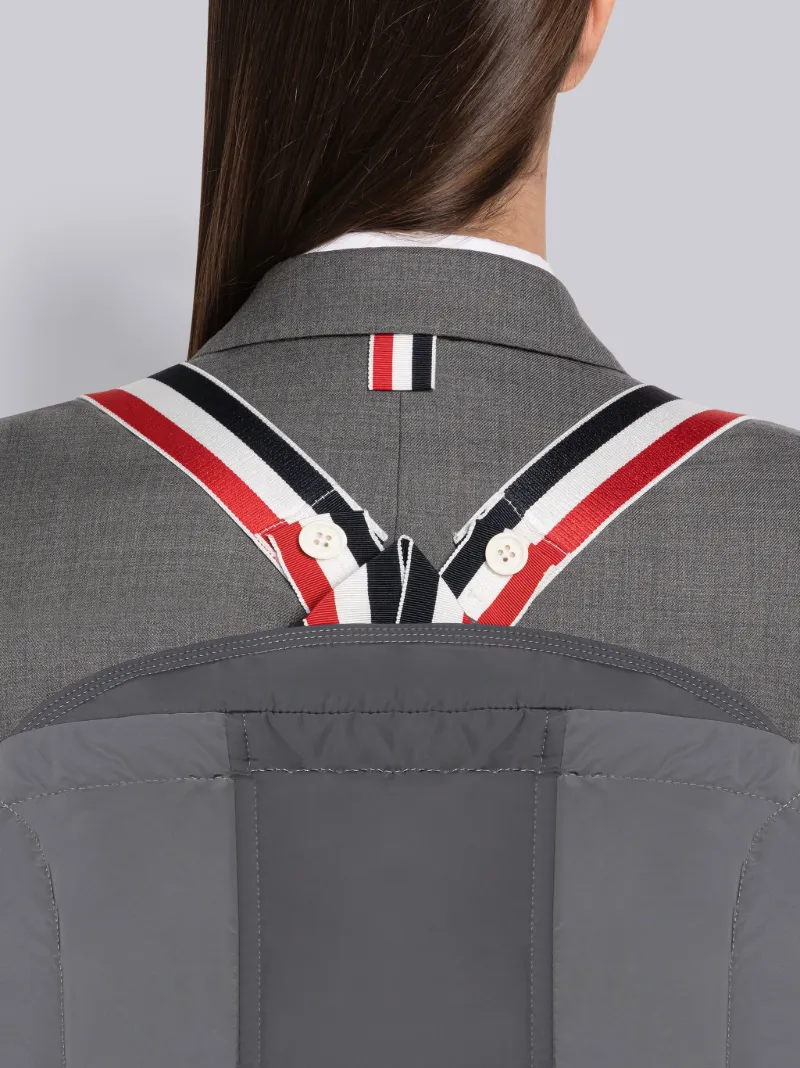 Poly Twill Down 4-Bar Ski Jacket