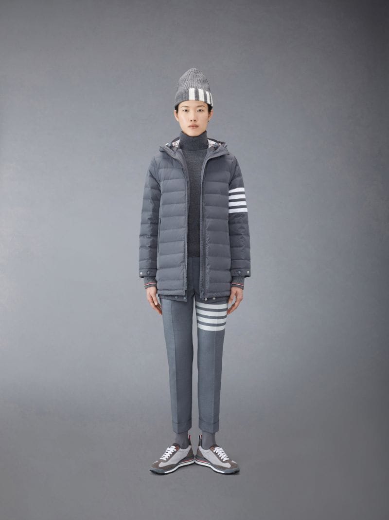 Thom Browne Poly Twill Down 4-Bar Ski Jacket