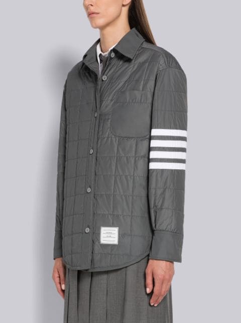 Thom Browne Poly Twill Down 4-Bar Ski Jacket