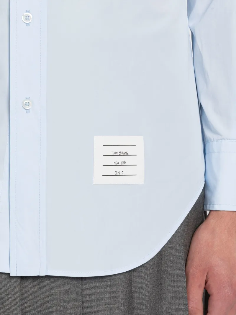 Poplin Grosgrain Armband Classic Shirt