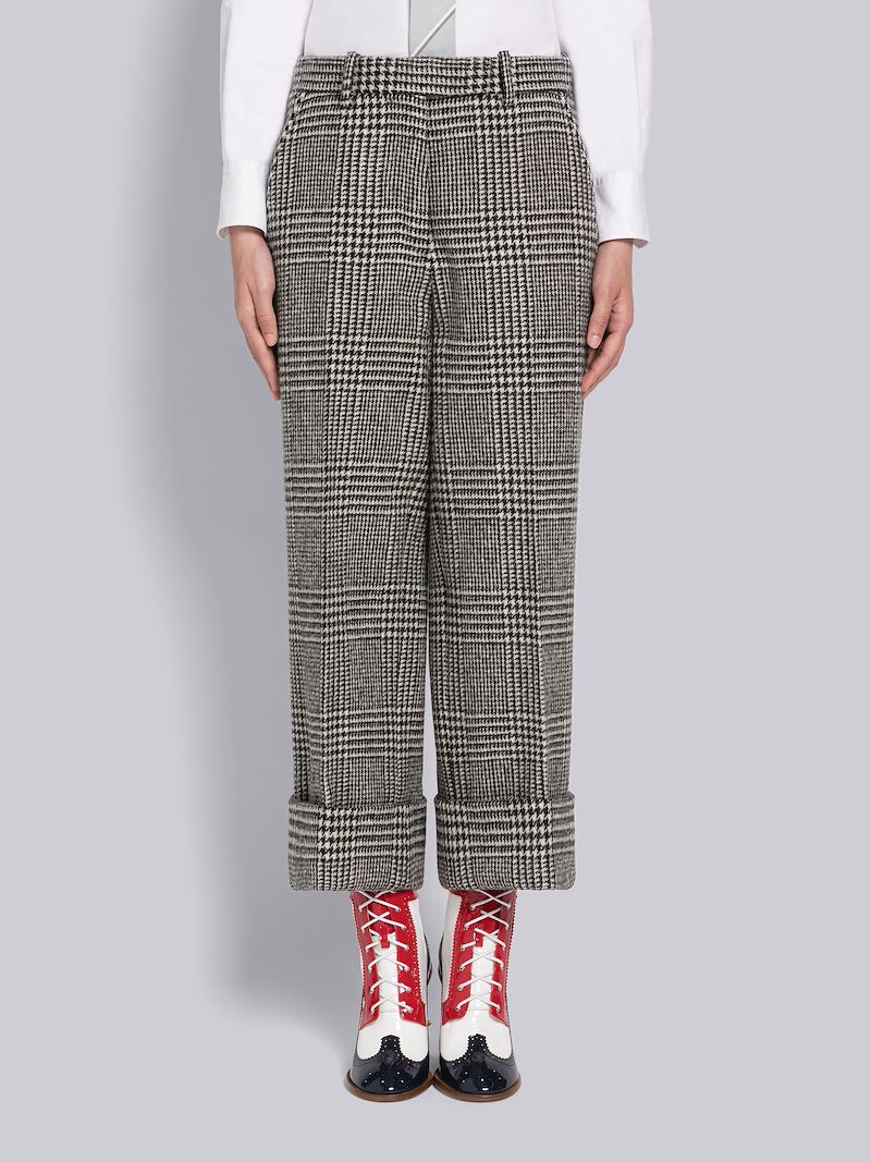Prince of Wales British Wool Combo Sack Trouser