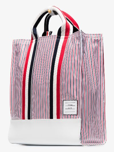 red white and blue tote bag