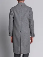 relaxed bal collar overcoat