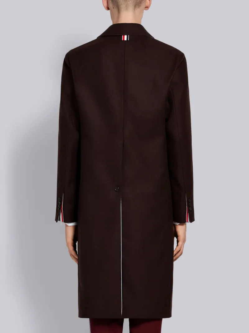 Relaxed Bal Collar Overcoat