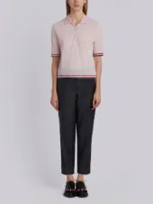 relaxed fit polo shirt