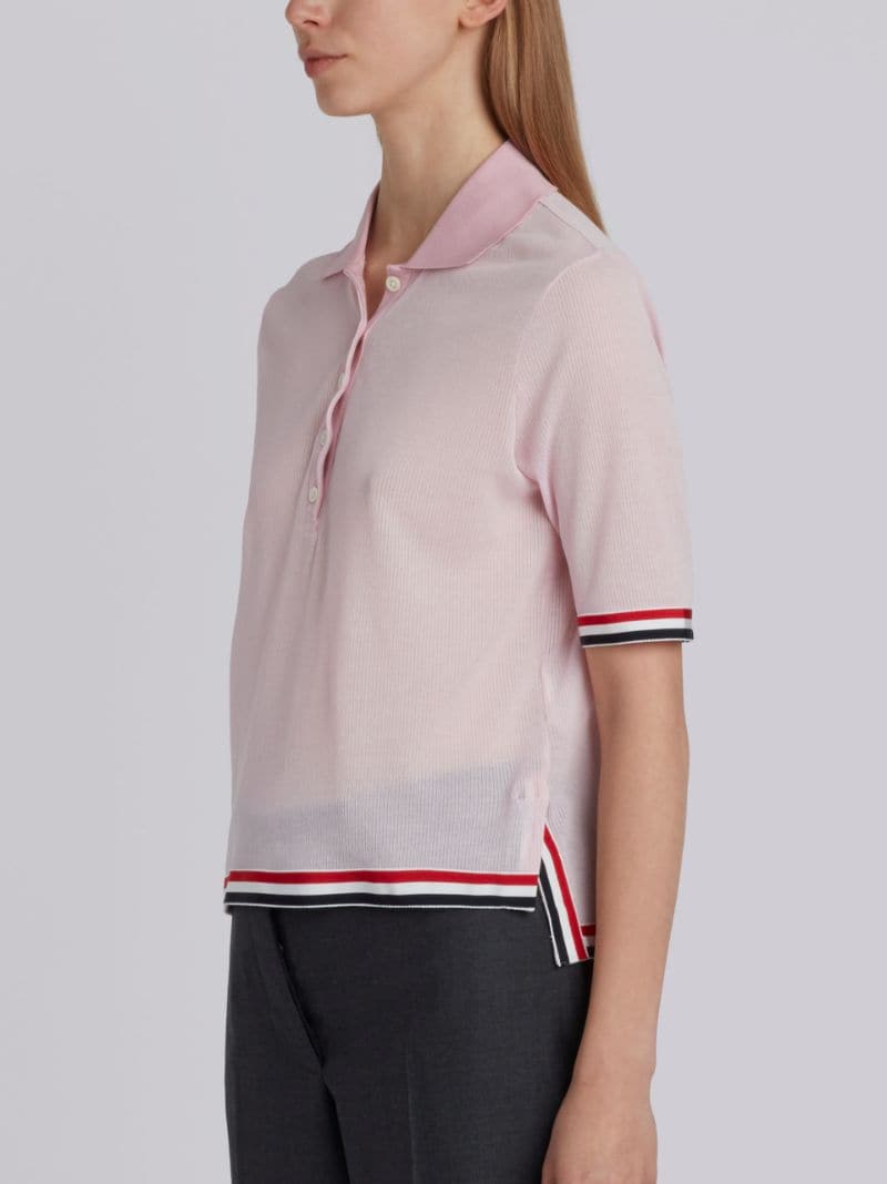 relaxed fit polo shirt