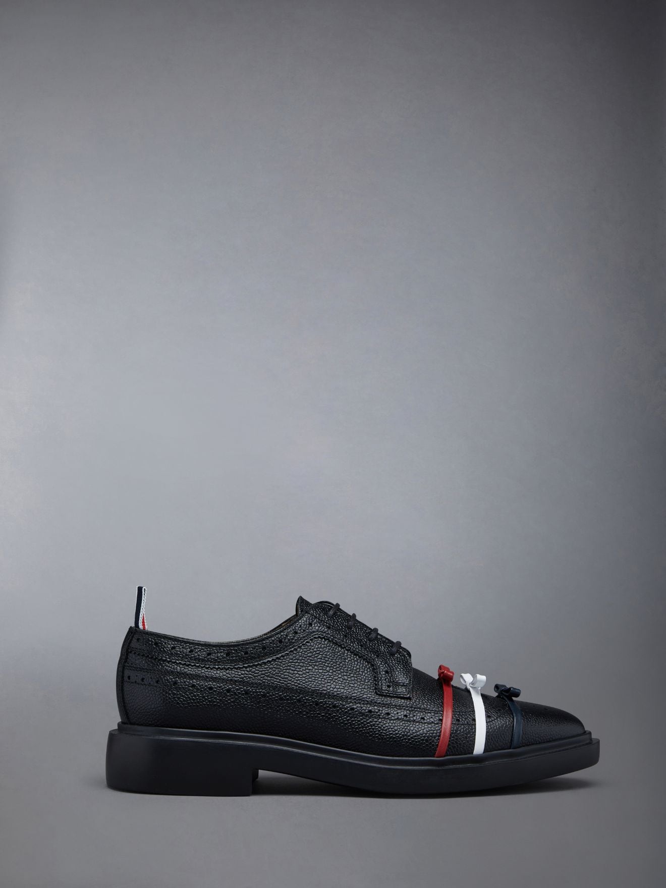 Rubber Sole 3-Bow Longwing Brogue | Thom Browne