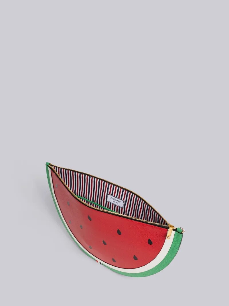 Leather best sale watermelon bag