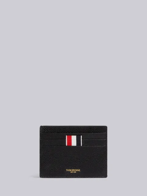 pebbled-leather card holder | Thom Browne pebbled-leather card holder | Thom Browne