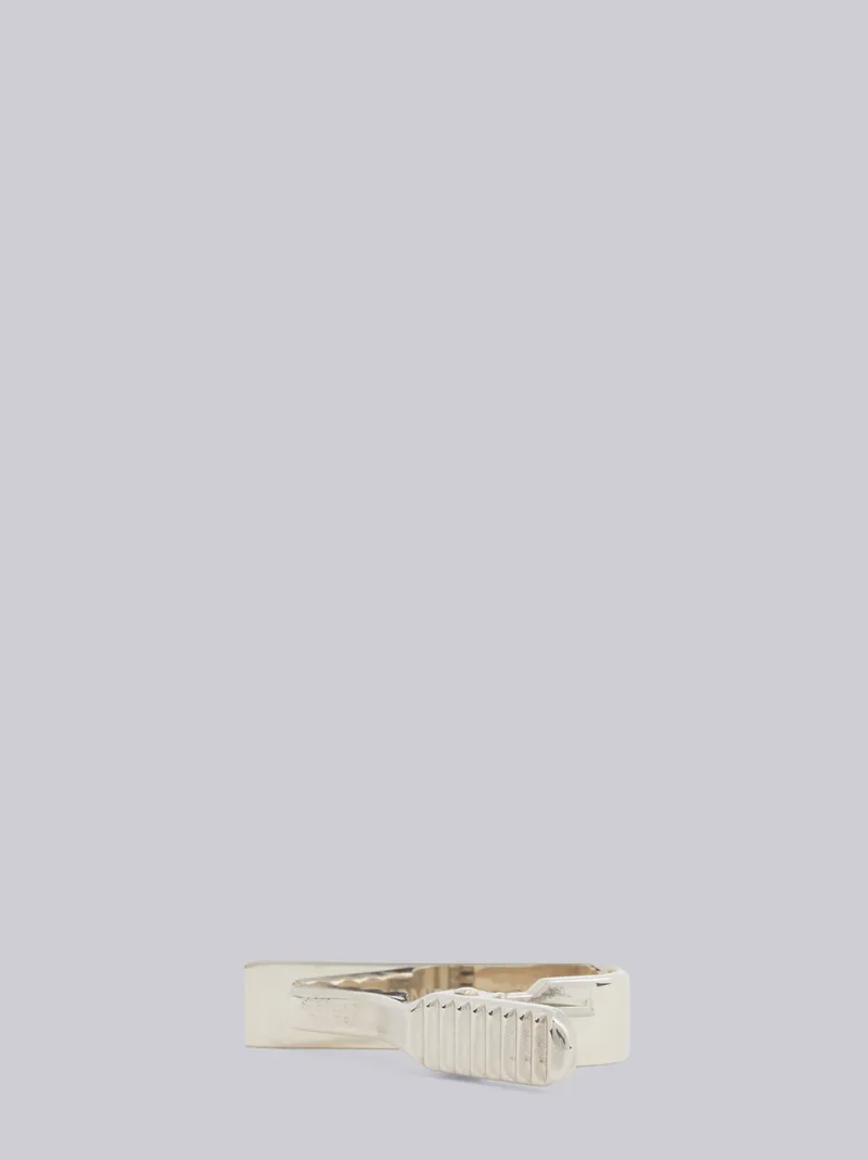 RWB Long Silver Tie Bar